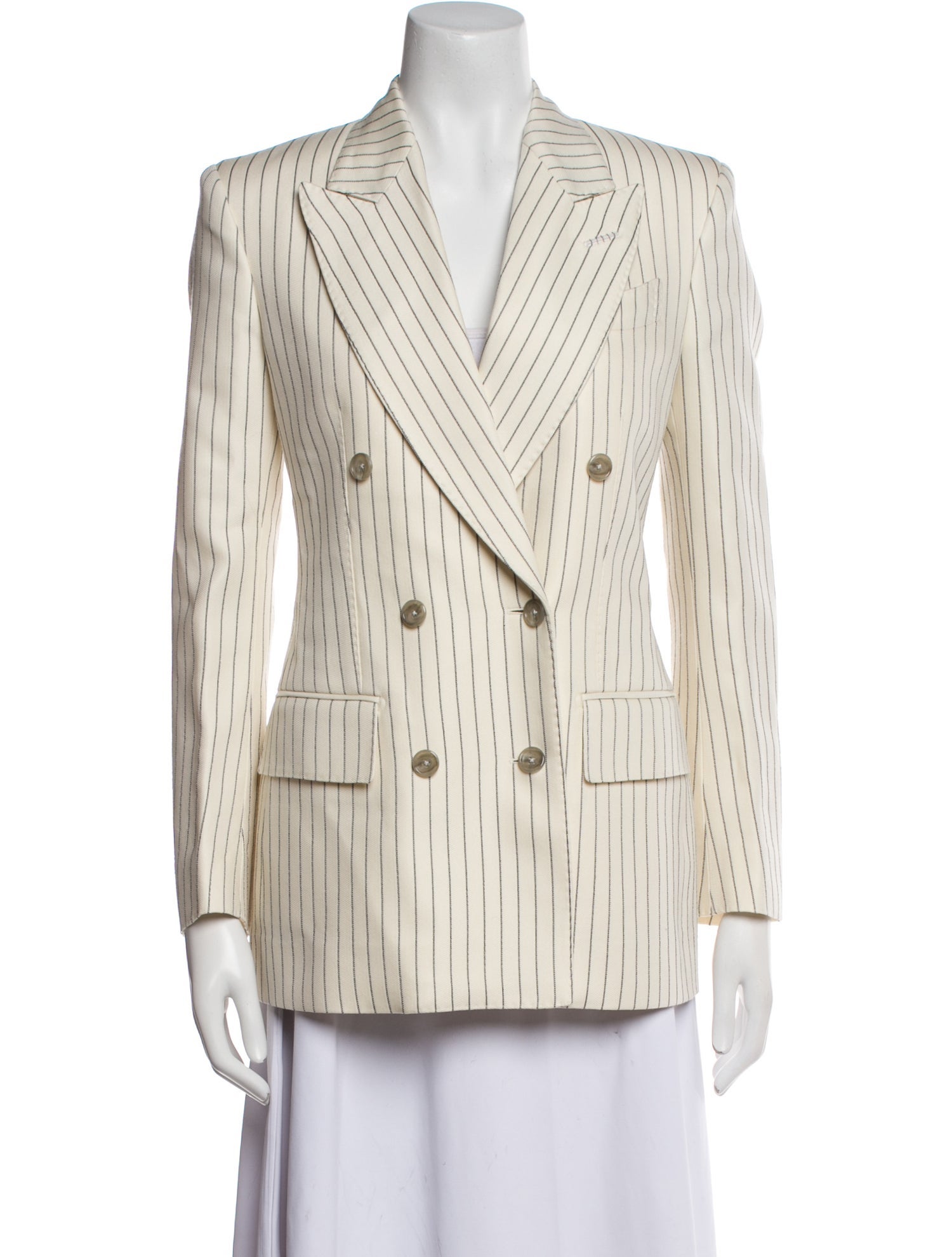 Tom Ford Wool Striped Blazer w/ Tags