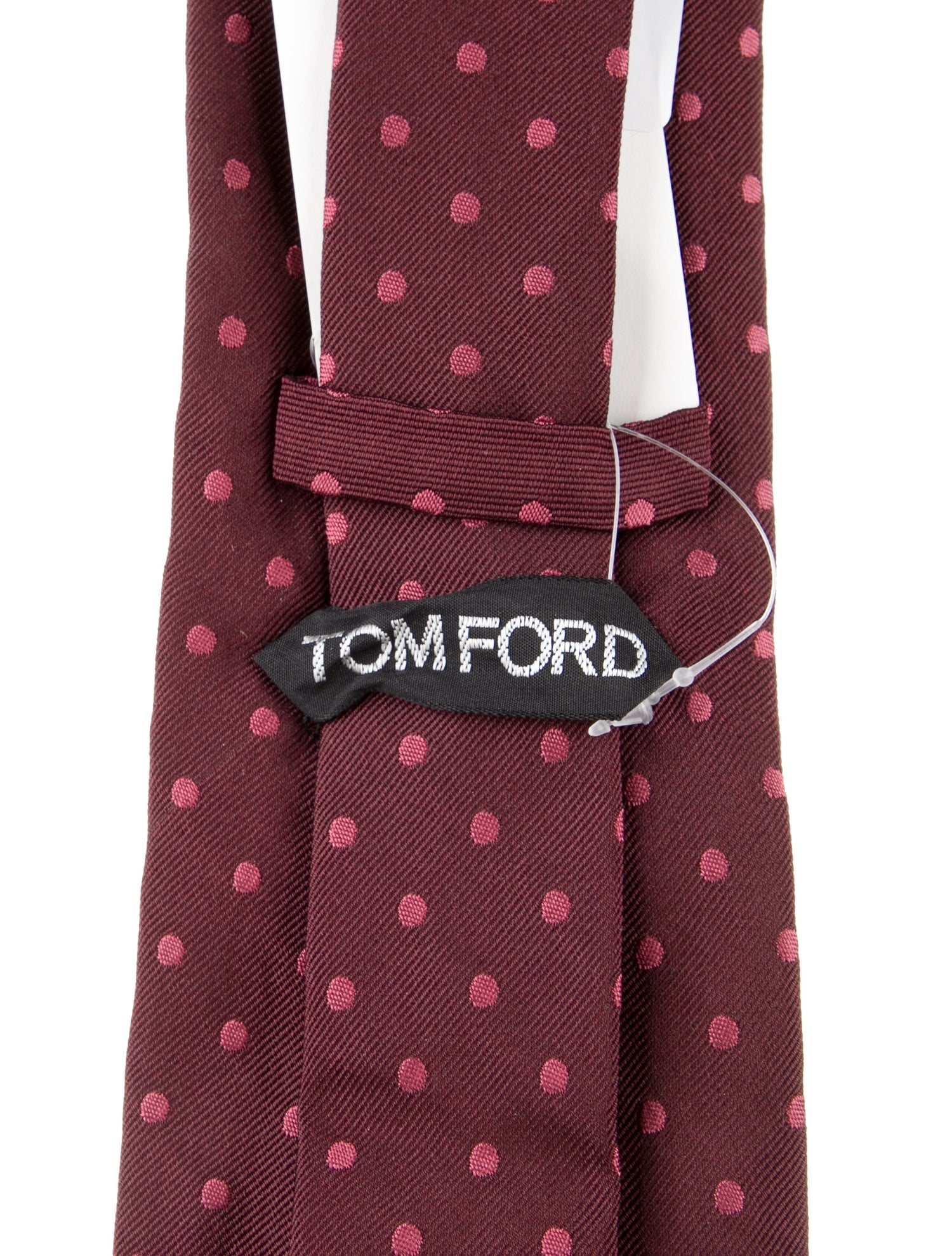Tom Ford pattern silk tie