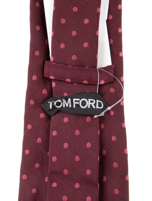 Tom Ford pattern silk tie