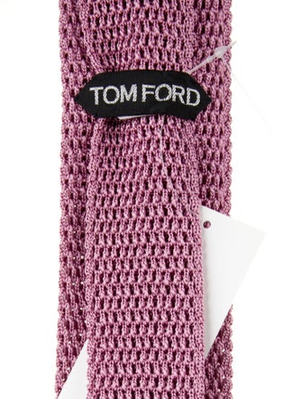Tom Ford solid silk tie