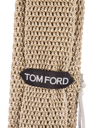 Tom Ford solid silk tie