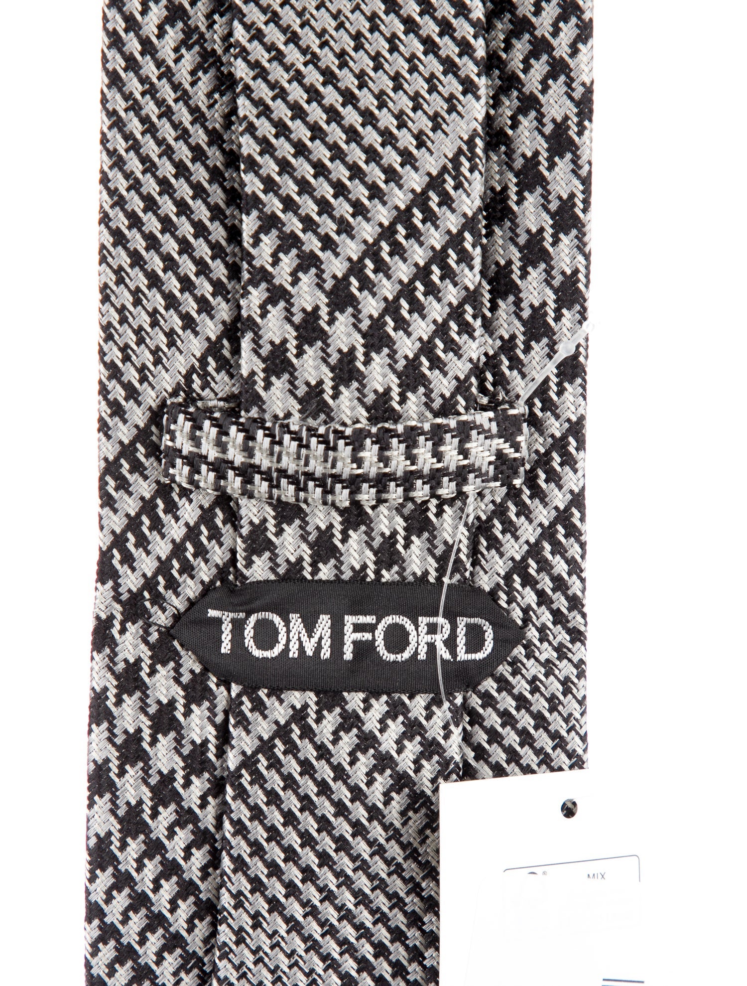 Tom Ford pattern silk tie