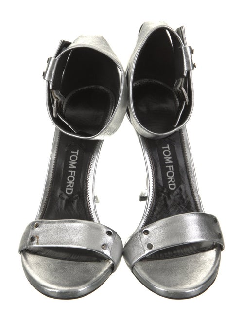 Tom Ford Leather Printed Sandals