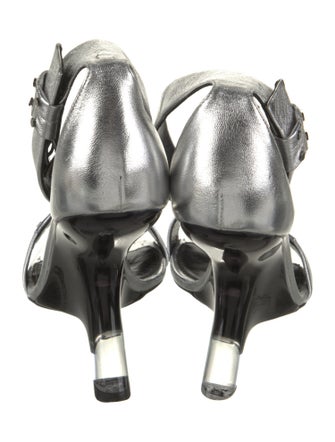 Tom Ford Leather Printed Sandals