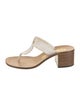 Tom Ford Leather T-Strap Sandals