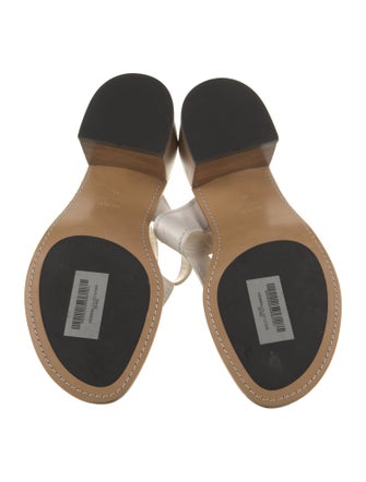 Tom Ford Leather T-Strap Sandals