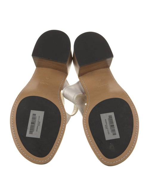 Tom Ford Leather T-Strap Sandals