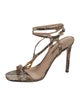 Tom Ford Snakeskin Animal Print Sandals