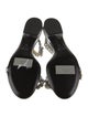 Tom Ford Patent Leather Chain-Link Accents Sandals