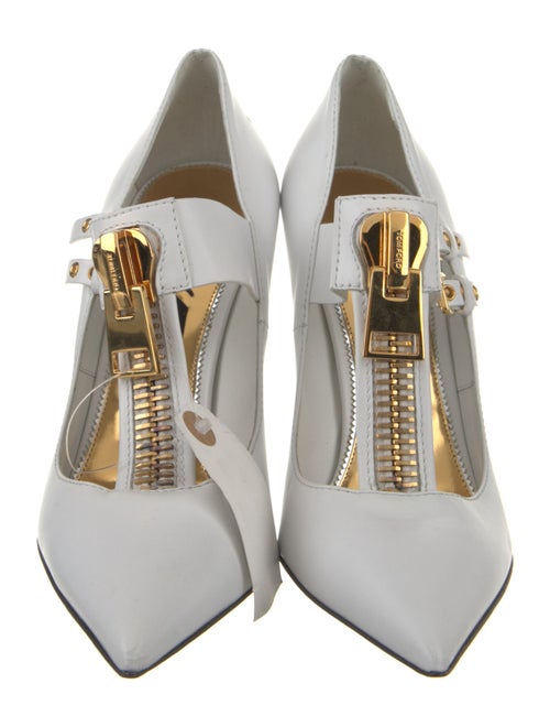 Tom Ford Leather T-Strap Pumps