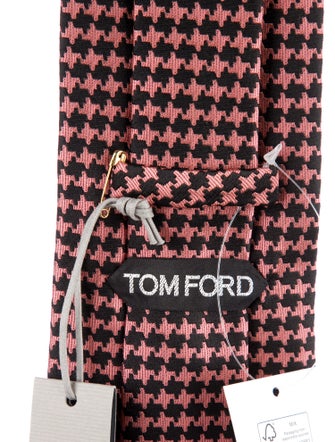 Tom Ford pattern silk tie
