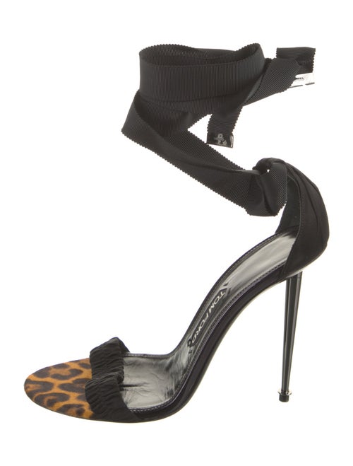 Tom Ford Animal Print Sandals