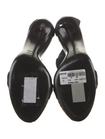 Tom Ford Animal Print Sandals