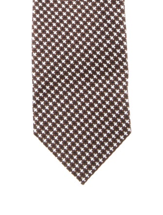 Tom Ford pattern silk tie