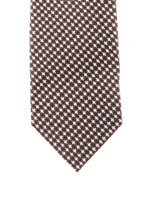 Tom Ford pattern silk tie