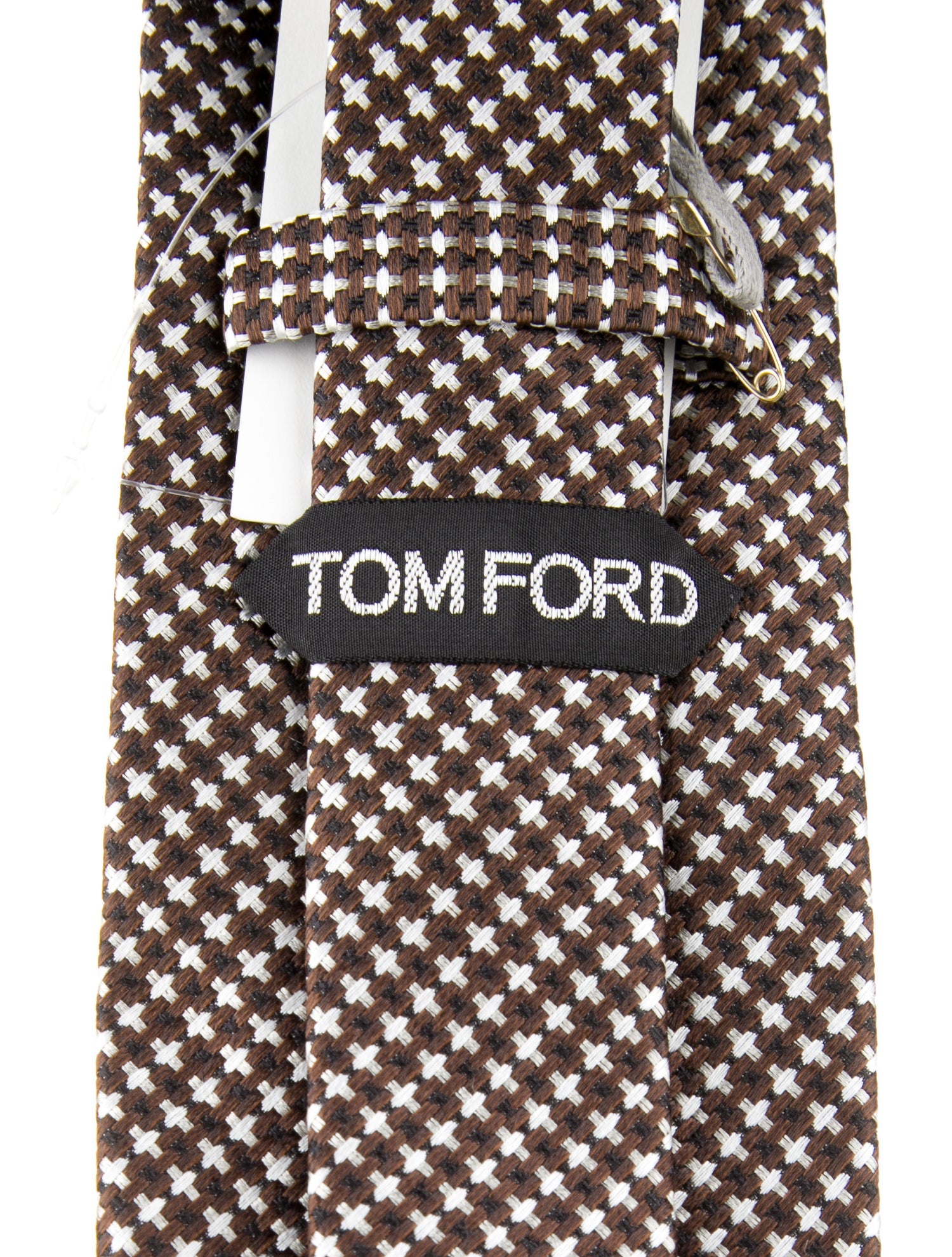 Tom Ford pattern silk tie
