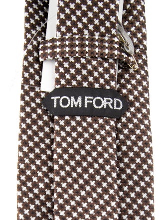 Tom Ford pattern silk tie