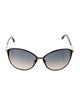Tom Ford Oversize Gradient Sunglasses