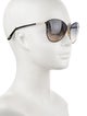 Tom Ford Oversize Gradient Sunglasses