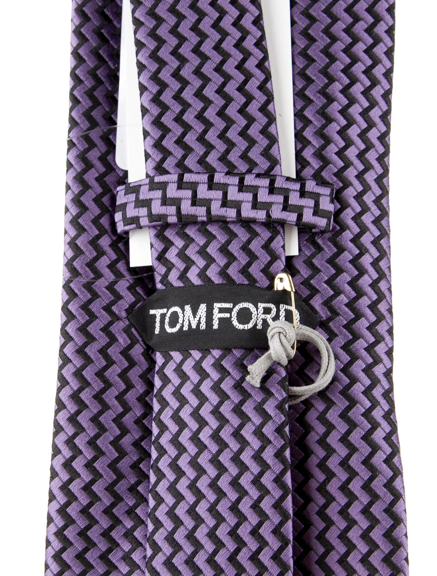 Tom Ford pattern silk tie