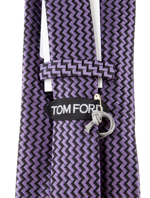 Tom Ford pattern silk tie