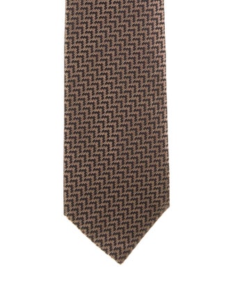 Tom Ford pattern silk tie