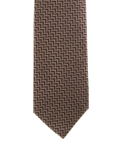 Tom Ford pattern silk tie