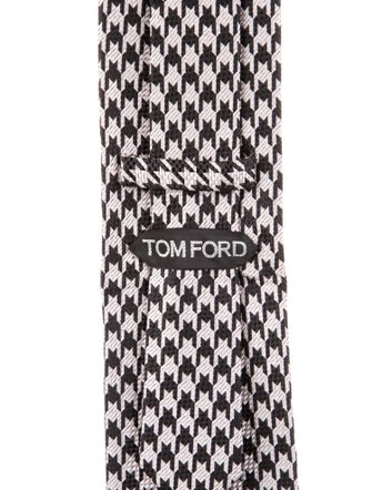 Tom Ford pattern silk tie