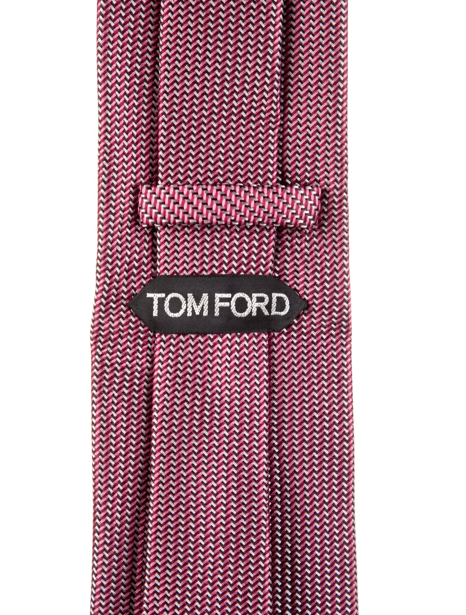 Tom Ford pattern silk tie