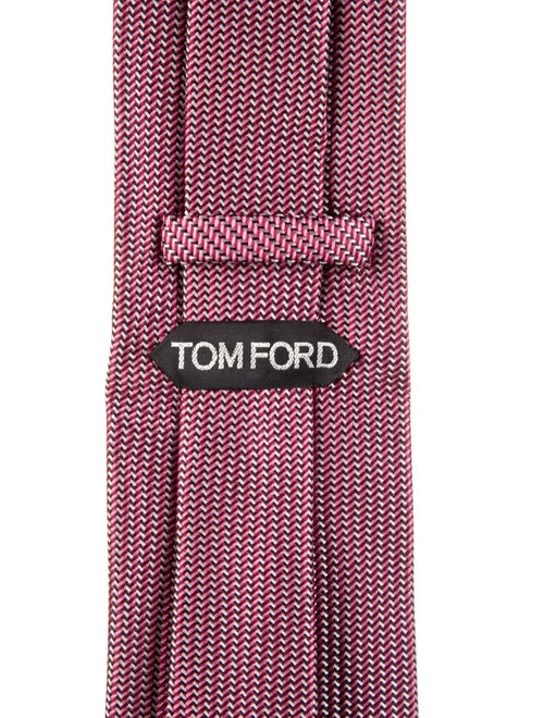 Tom Ford pattern silk tie