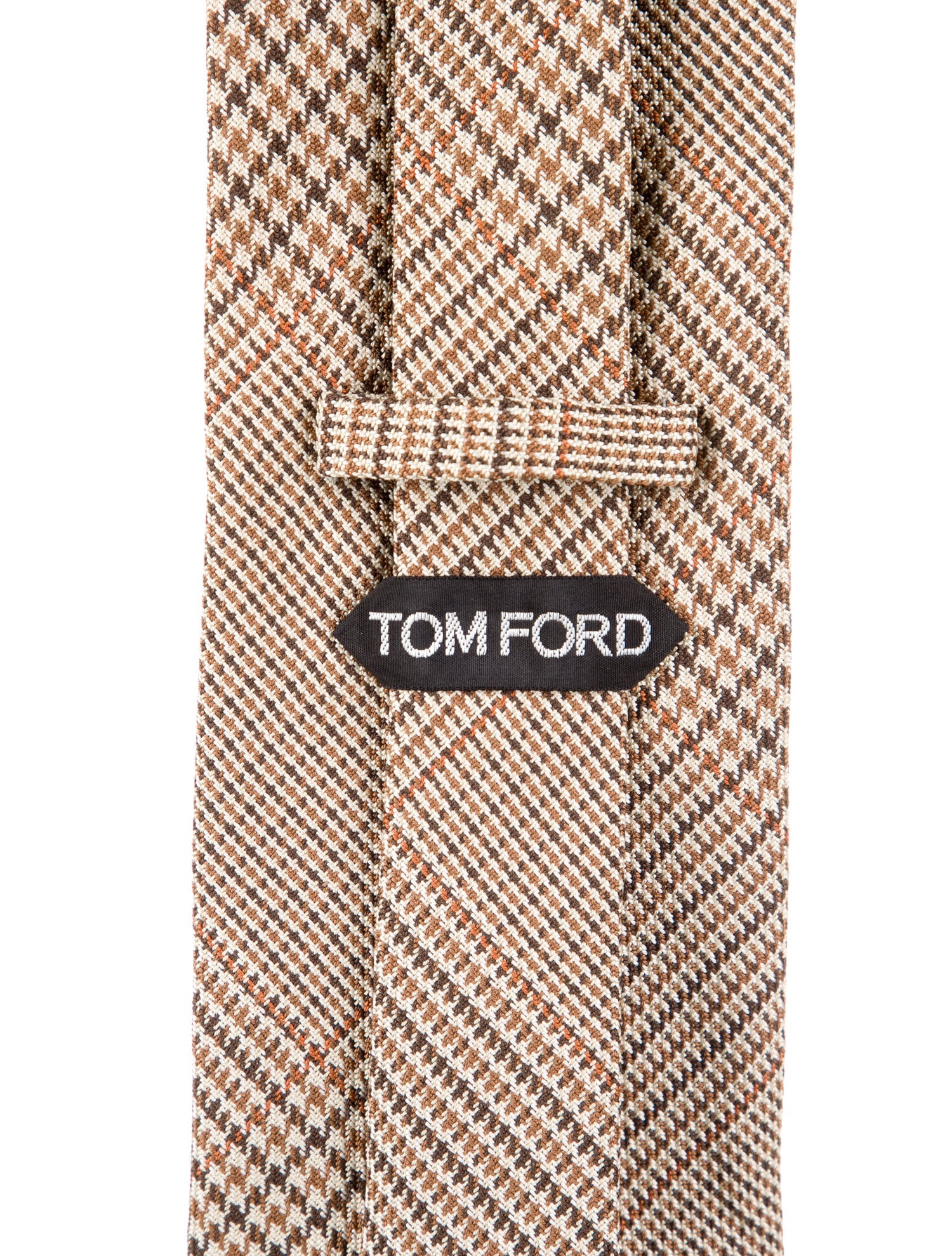 Tom Ford pattern silk tie
