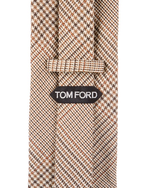 Tom Ford pattern silk tie