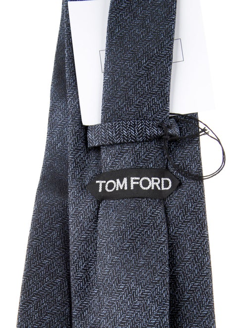 Tom Ford pattern silk tie