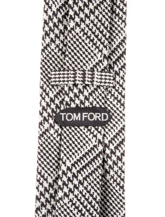 Tom Ford pattern silk tie
