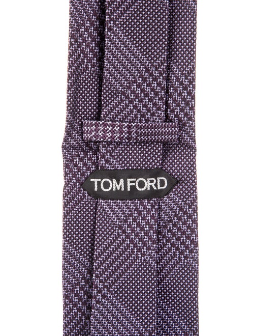 Tom Ford pattern silk tie