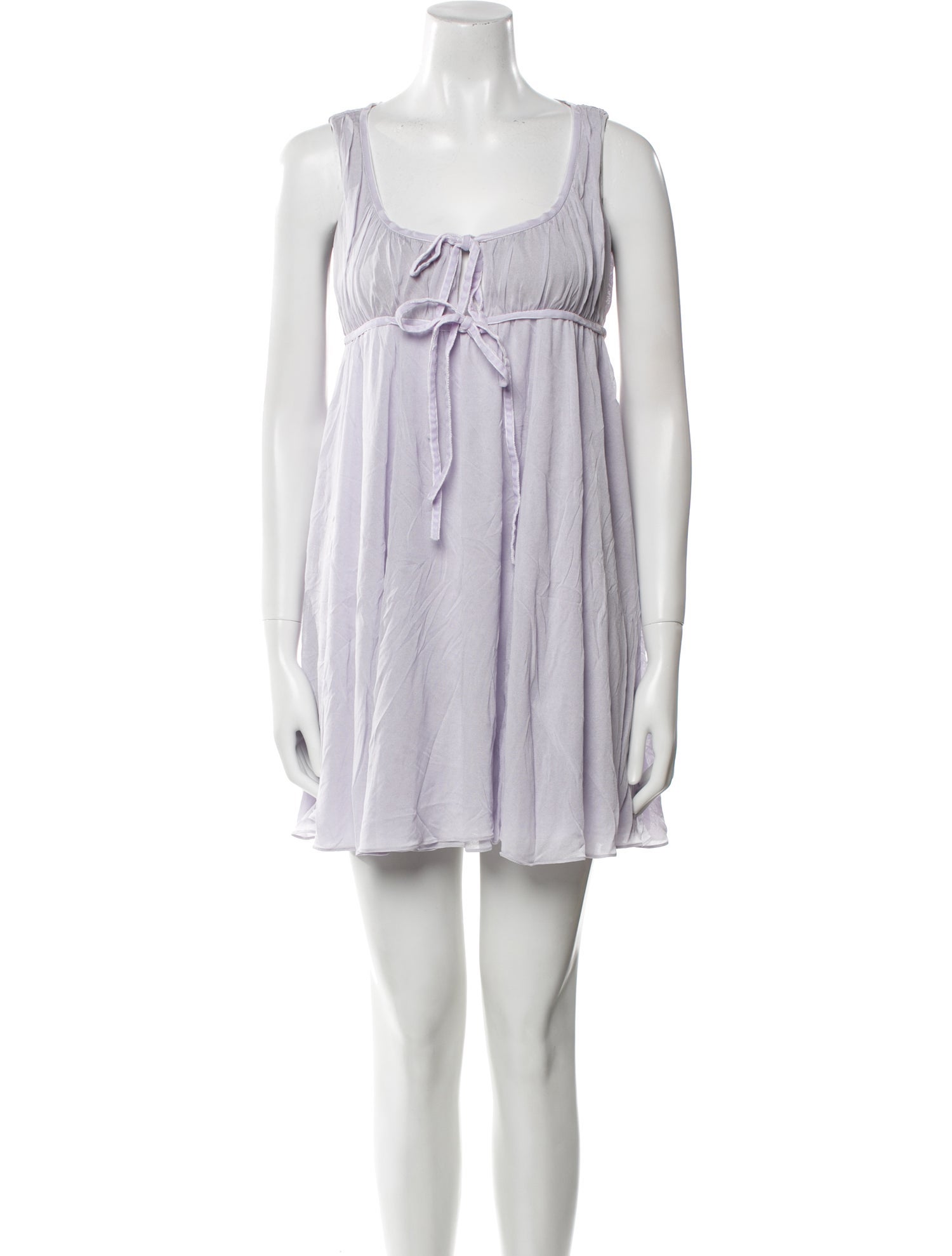 Tom Ford Scoop Neck Mini Dress