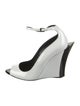 Tom Ford Patent Leather Leather Trim Embellishment Slingback Pumps