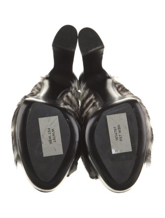 Tom Ford Ponyhair Printed Slingback Sandals