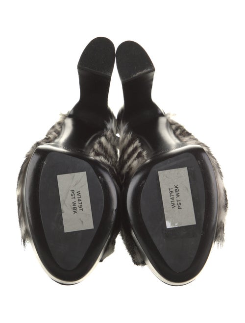 Tom Ford Ponyhair Printed Slingback Sandals
