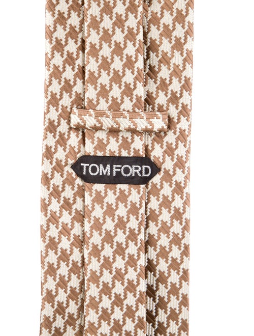 Tom Ford pattern silk tie