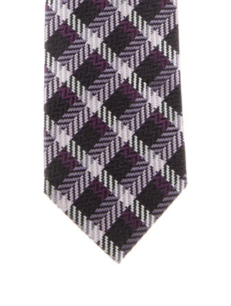 Tom Ford pattern silk tie