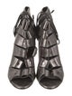 Tom Ford Leather Animal Print Boots