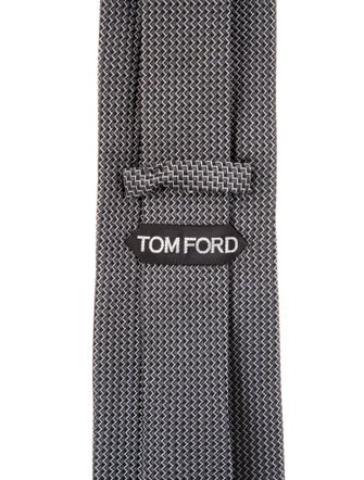 Tom Ford pattern silk tie