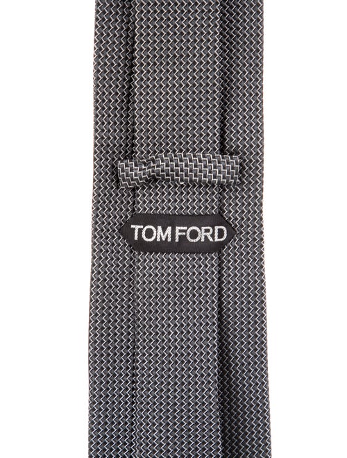 Tom Ford pattern silk tie
