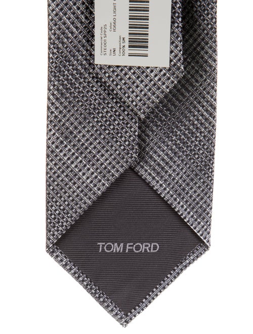 Tom Ford pattern silk tie