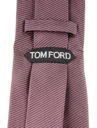 Tom Ford pattern silk tie