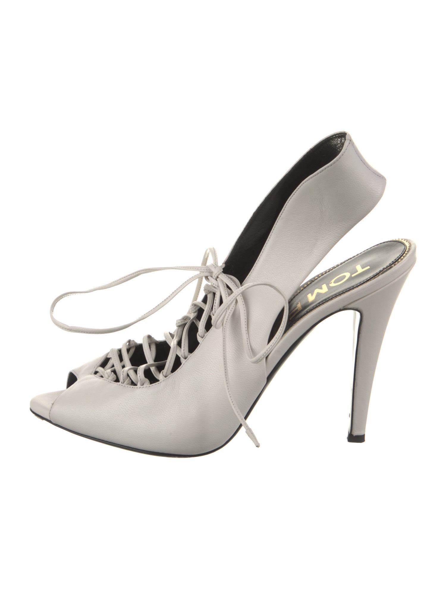 Tom Ford Leather Slingback Sandals