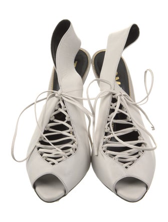 Tom Ford Leather Slingback Sandals