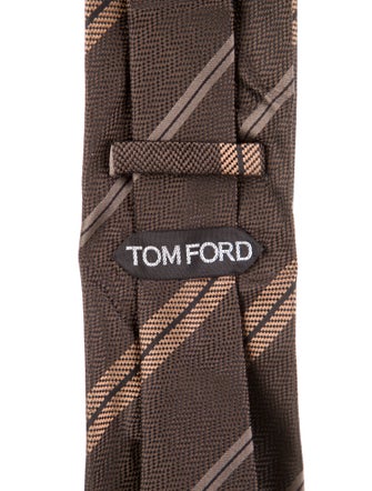 Tom Ford pattern silk tie