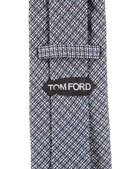 Tom Ford pattern silk tie